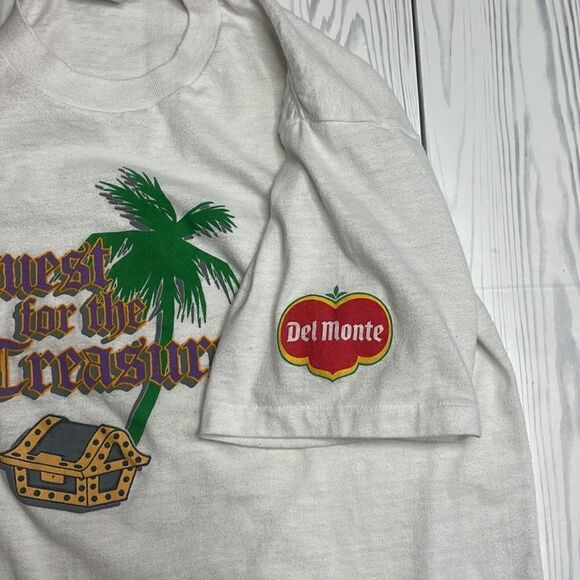 Vintage Del Monte Quest for Treasures Tshirt Large - Picture 4 of 5